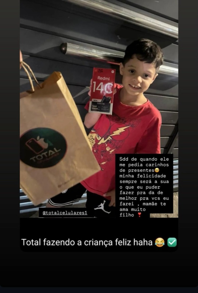 Cliente Redmi Note Roxo